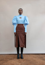 Load image into Gallery viewer, MMUSOMAXWELL MUSHROOM SLEEVE COTTON TOP