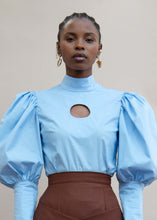 Load image into Gallery viewer, MMUSOMAXWELL MUSHROOM SLEEVE COTTON TOP