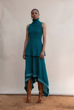 Load image into Gallery viewer, MMUSOMAXWELL SLEEVELESS KNIT TOP GREEN KID MOHAIR