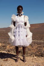 Load image into Gallery viewer, JUDITH ATELIER LAILA PETTICOAT DRESS WHITE
