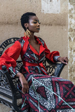 Load image into Gallery viewer, EZOKHETHO THE ZOE COAT DRESS MULTI-COLOUR
