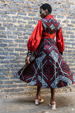 Load image into Gallery viewer, EZOKHETHO THE ZOE COAT DRESS MULTI-COLOUR
