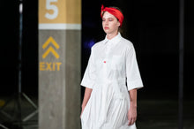 Load image into Gallery viewer, EZOKHETHO ULUTHANDO SHIRT DRESS WHITE
