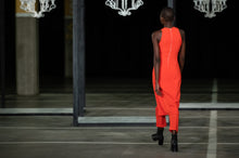 Load image into Gallery viewer, CINDY MFABE NOMSA TAILORED CROPPED PANTS RED
