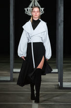 Load image into Gallery viewer, CINDY MFABE GRACE A-LINE SKIRT BLACK
